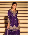 Kanchan Gold By Sayuri Chinon Silk Ladies Readymade Suits Wholesale Market In Surat
